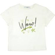 T-shirt Wow! bianca
