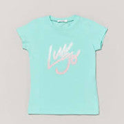 T-shirt turchese Let’s Go